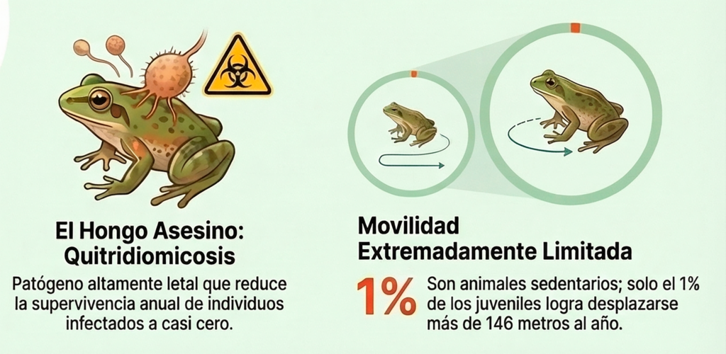 ranita2-1024x500 El salto de la ranita de Darwin: “Es un emblema para la conservación”